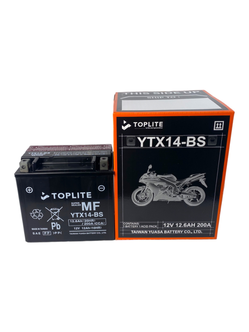 Ắc quy Toplite YTX14- BS 12V-12.6Ah