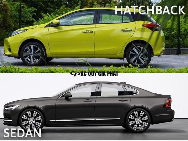 Hatchback vs Sedan.