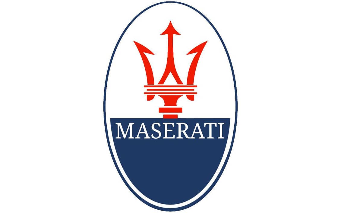 logo hãng xe hơi maserati