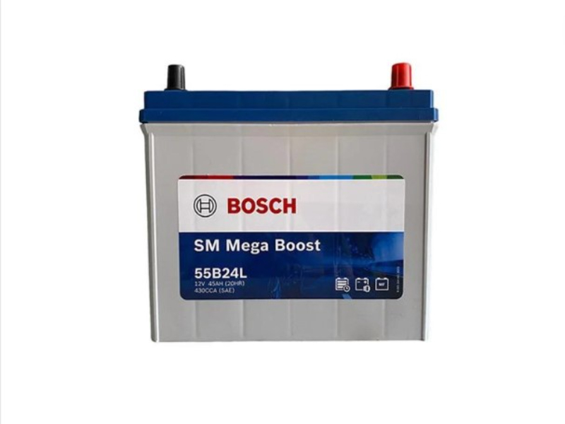 ắc quy Bosch 55B24LS (12V-45Ah)