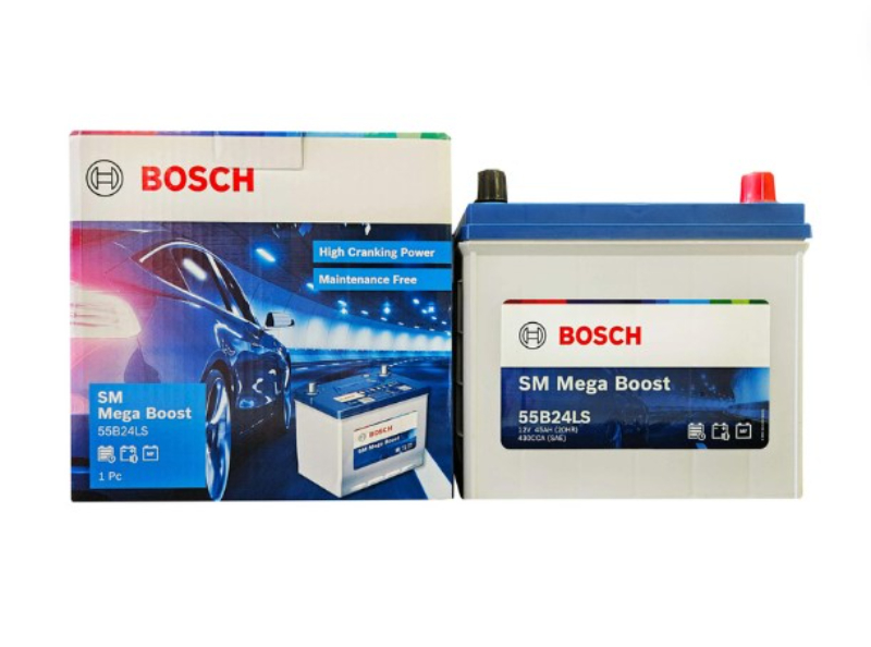 bình ắc quy Bosch 55B24LS MF