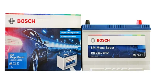 Ắc Quy Bosch 105D31L(12v-90ah)