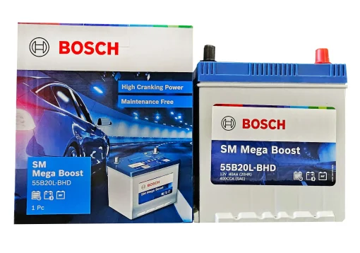 Ắc Quy Bosch 55B20L(12v-40ah)