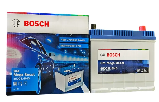 Ắc Quy Bosch 55D23L(12v-60ah)