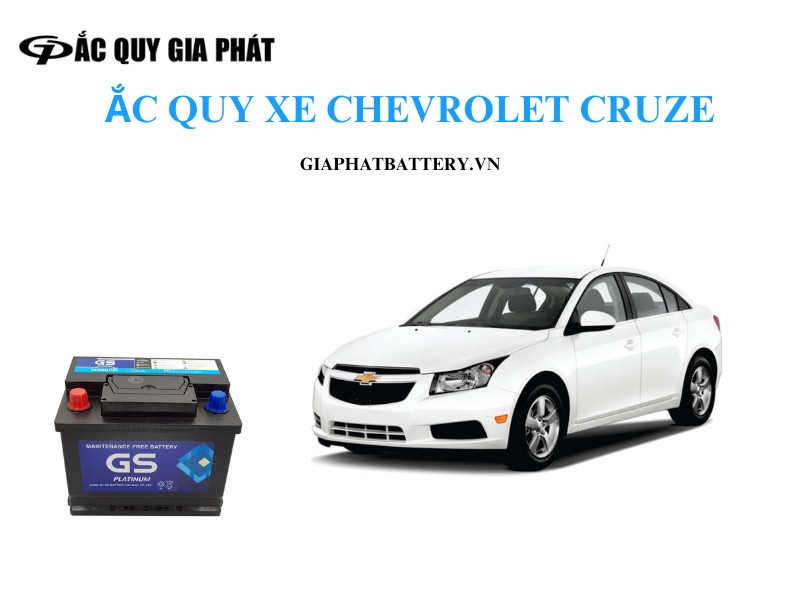 Bình ắc quy xe Chevrolet Cruze